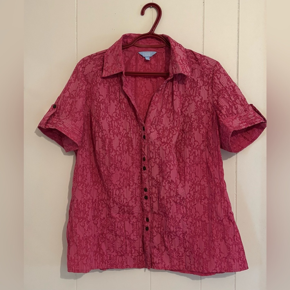 Denver Hayes Blouse Pink XL